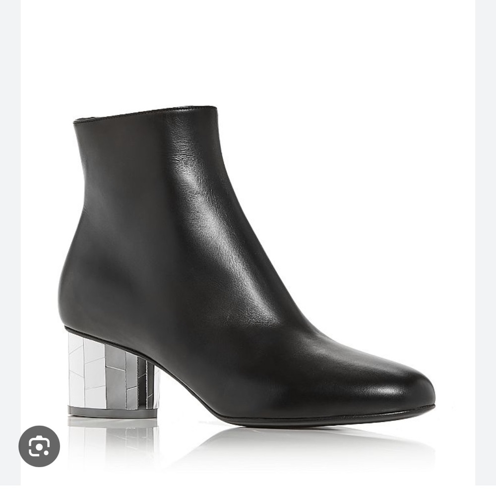 Salvatore Ferragamo Mirror Heel Booties